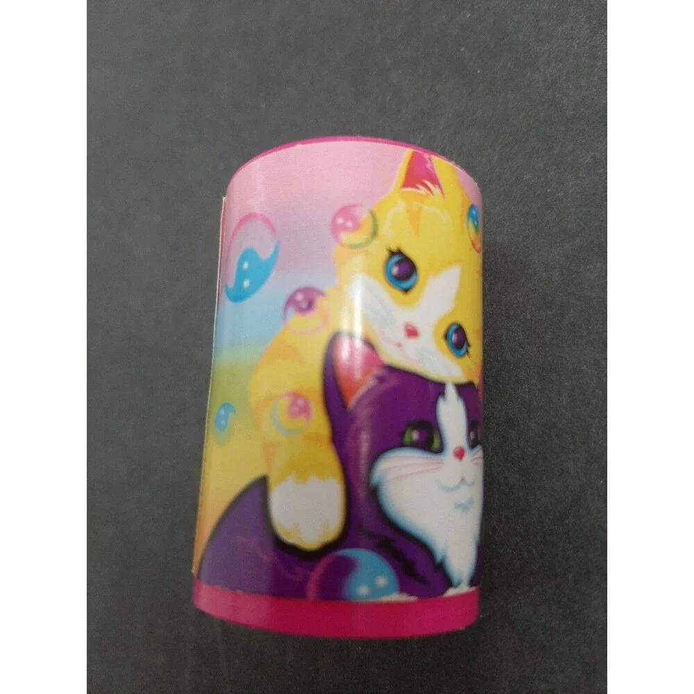Vintage Lisa Frank Painting Cat & Kitten Party Favor KALEIDOSCOPE VTG